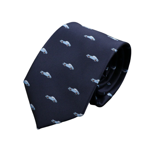 Corbata Carritos Azules Halara Unitalla