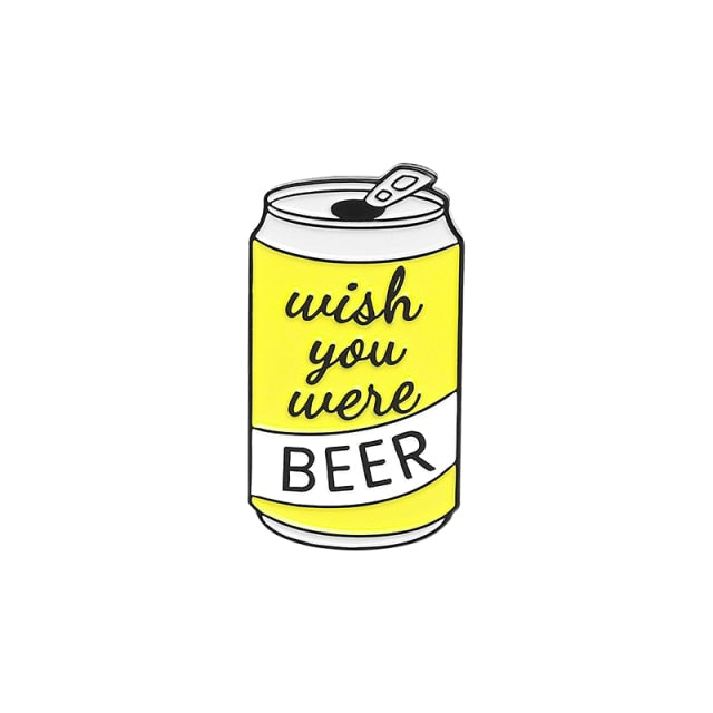 Pin Wish You Were Beer