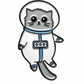 Pin Gatito Astronauta