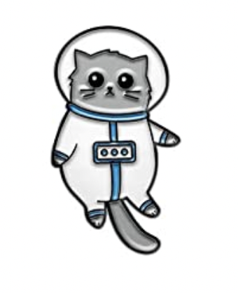 Pin Gatito Astronauta